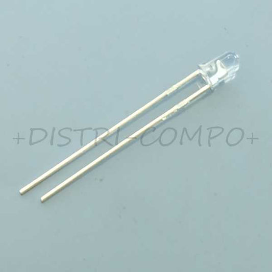 Led orange 3mm 30mcd 30° 10mA 588nm WP710A10YC Kingbright RoHS