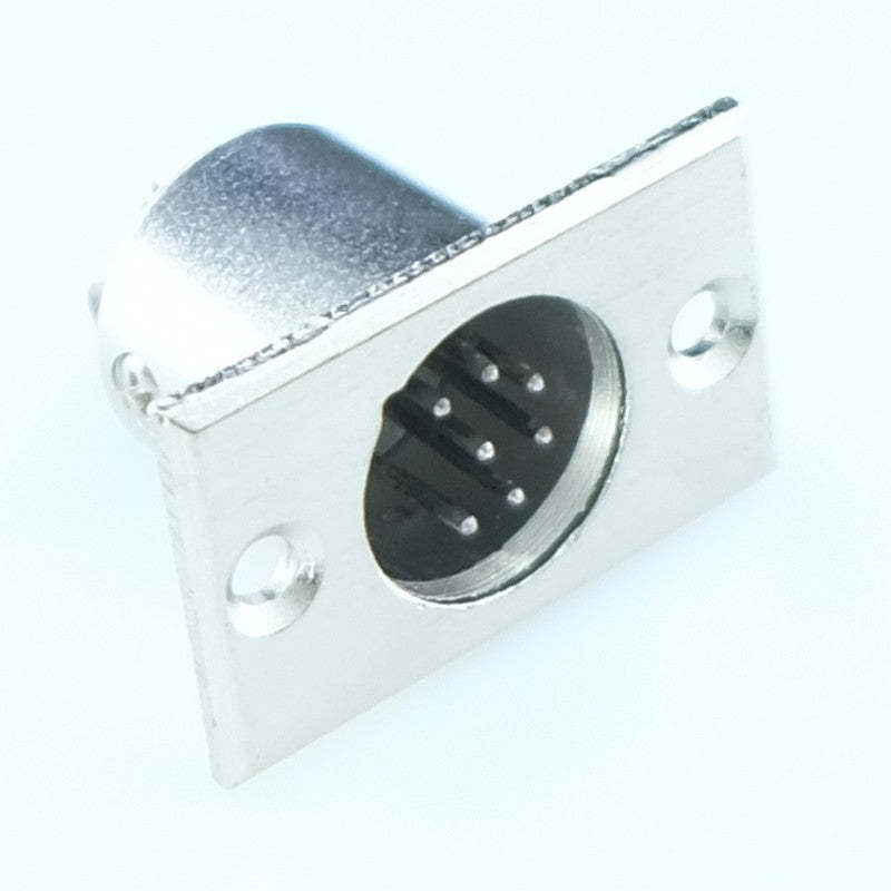 Embase XLR 7 broches mâle - Distri-Compo
