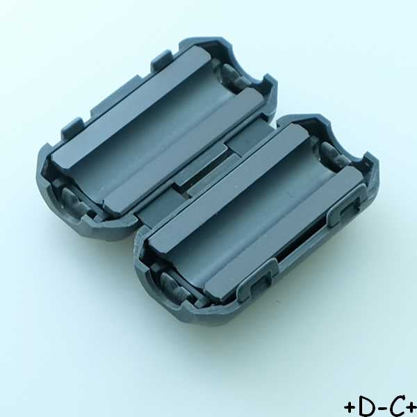 Ferrite 5mm à noyau séparé 50MHz - 500MHz 50ohm TDK ZCAT1325-0530A - Distri-Compo
