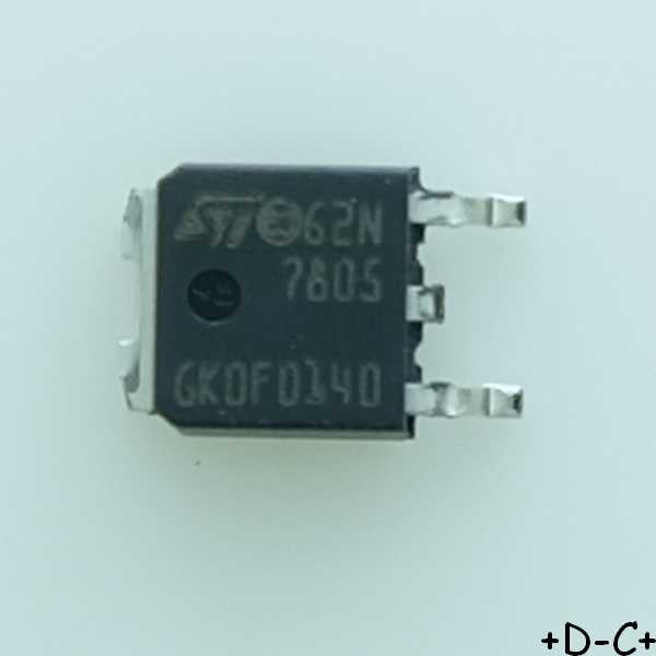 L7805CDT Régulateur positif +5V 1.5A D-PAK STM